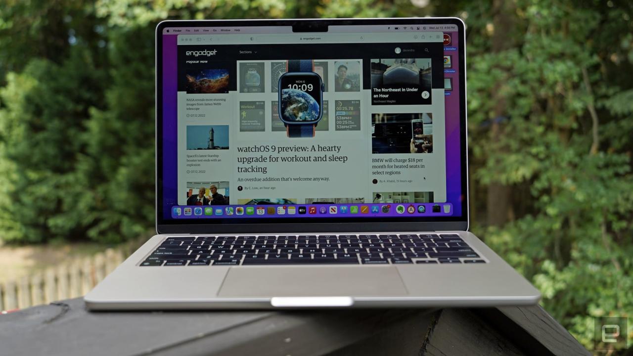 Cel mai bun laptop în general: MacBook Air M2 