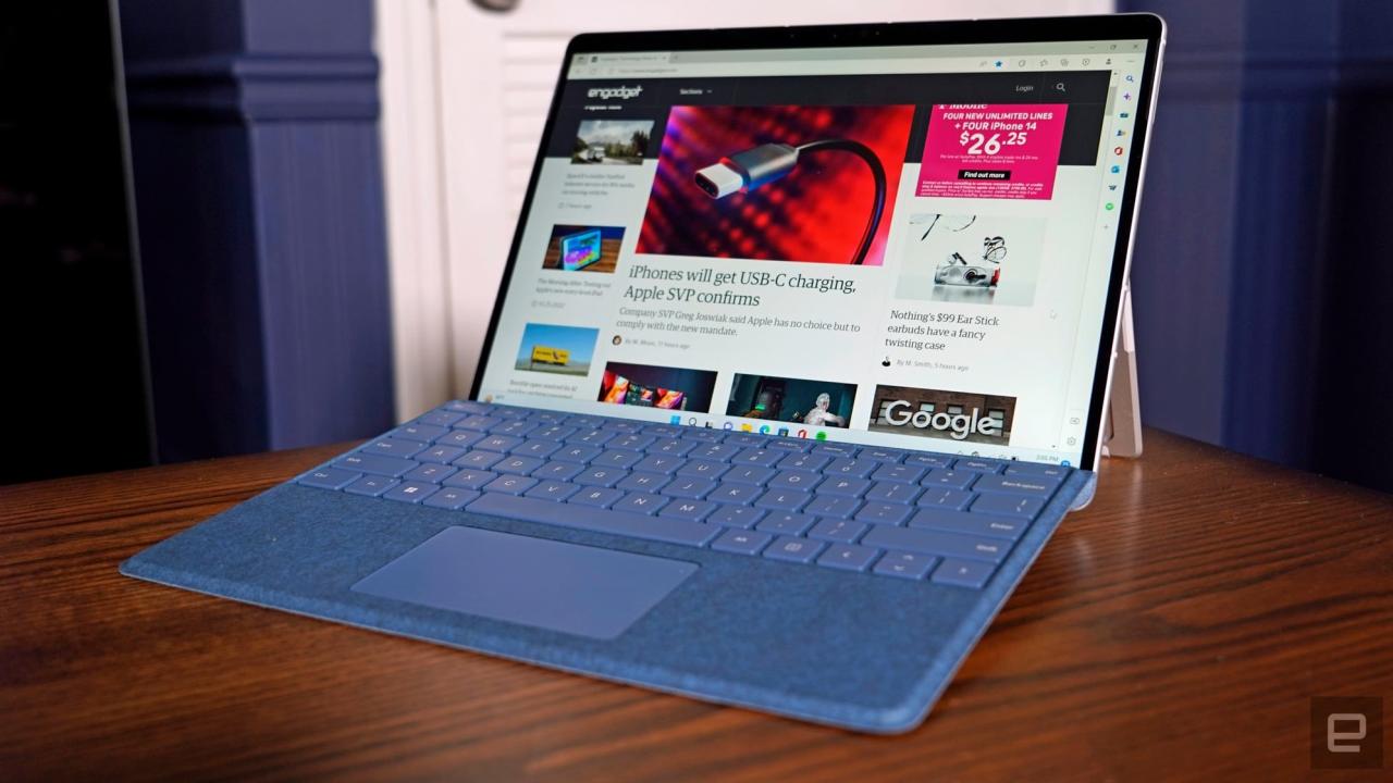 Cel mai bun laptop convertibil: Microsoft Surface Pro 9 